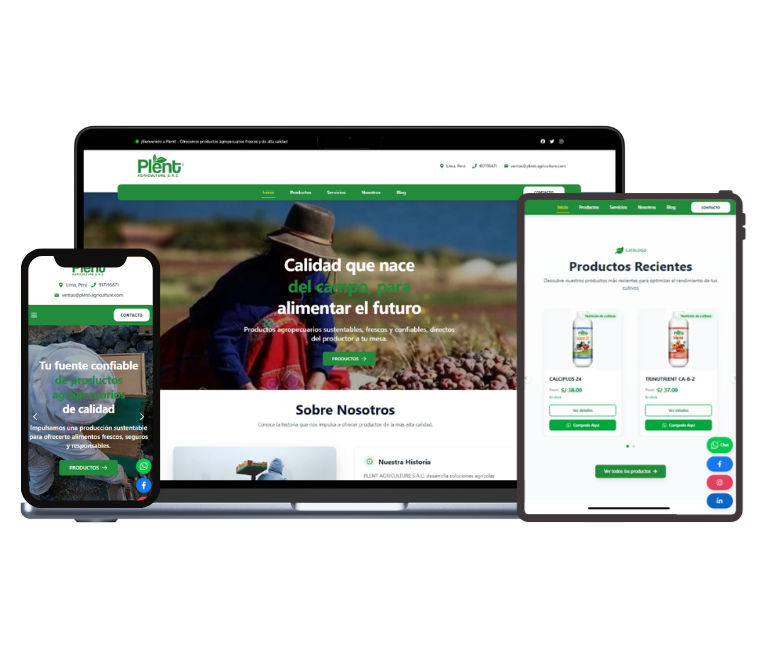 PLENT AGRICULTURE SAC